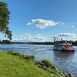 Celebration Belle on the river