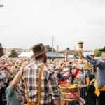 Crowd at Oktoberfest
