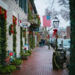 Downtown at Christmas