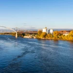 Mississippi River and Bridge